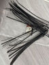 山澤自鎖式尼龍扎帶小號 2.5*100mm 電腦裝機 園藝理線(xiàn)帶束線(xiàn)帶綁帶 黑50根/包ZD-67 曬單實(shí)拍圖