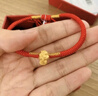 周六福  黃金手鏈女硬金福瑞蛇寶生肖本命足金編織手繩T 定價(jià) 16+6cm-0.43g 曬單實(shí)拍圖