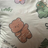 無(wú)印良品A類(lèi)全棉被套單件100%純棉卡通印花學(xué)生宿舍單人被罩被套200*230cm 曬單實(shí)拍圖