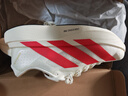 阿迪達斯（adidas）ADIZERO EVO SL 競速美學(xué)馬拉松跑步運動(dòng)鞋 KI1480紅/白 曬單實(shí)拍圖