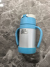 虎牌（TIGER）兒童保溫杯嬰幼兒童吸管真空水杯MCK-A28C-WA馬280ML 曬單實(shí)拍圖