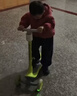 酷騎兒童滑板車(chē)Q1溜溜車(chē)折疊款重力轉向發(fā)光輪3-10歲生日禮物酷騎綠 曬單實(shí)拍圖