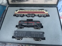 奧樂(lè )小火車(chē)模型合金韶山SS7C型仿真電力機車(chē)套裝雙層車(chē)廂電動(dòng)軌道玩具 韶山7C電力機車(chē)貨運套裝【22950】 5號普通電池 曬單實(shí)拍圖