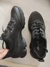 哈森（Harson）男鞋春季休閑運動(dòng)鞋通勤厚底增高休閑鞋透氣健步鞋 黑色網(wǎng)面 39 曬單實(shí)拍圖