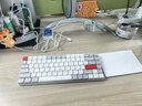 京東京造K3Max矮軸機械鍵盤(pán)超薄 三模無(wú)線(xiàn)藍牙Mac適配小巧 佳達隆2.0茶軸 84鍵辦公電腦游戲電競 天青白色 曬單實(shí)拍圖