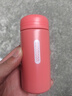 【全網(wǎng)爆款】迷你口袋保溫杯304不銹鋼水杯便攜可愛(ài)水杯女生 紅色 150ml 曬單實(shí)拍圖