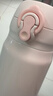 蘇泊爾保溫杯316L不銹鋼高顏值保溫保冷水杯輕巧便攜學(xué)生女生杯子帶茶濾 櫻釉粉 350ml 一鍵開(kāi)合 曬單實(shí)拍圖