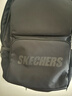 斯凱奇（Skechers）雙肩包男女同款書(shū)包簡(jiǎn)約時(shí)尚大容量旅行包學(xué)生背包 碳黑色【經(jīng)典款-約24.4L大容量】 曬單實(shí)拍圖