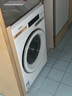 東芝（TOSHIBA）X17熱泵洗烘一體滾筒洗衣機全自動(dòng) 純平全嵌 12公斤大容量三變頻 靜音省電高洗凈比 DGH-127X17BW 曬單實(shí)拍圖