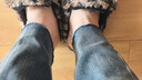 ONLY 2025夏季個(gè)性腳口毛邊高腰緊身九分褲牛仔褲女|125349025 曬單實(shí)拍圖