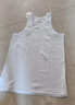 雅鹿3件裝男士背心男100%純棉夏季運動(dòng)健身寬肩打底吸汗無(wú)袖汗衫坎肩 【白白白】純棉背心3件 3XL 【建議150-180斤】 曬單實(shí)拍圖