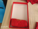浪莎馬年本命年騏驥紅男士?jì)妊澞写蠹t純棉抗菌結婚大碼平角褲襪子男 曬單實(shí)拍圖
