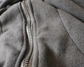 清倉撿漏加絨加厚搖粒絨立領(lǐng)衛衣男士開(kāi)衫外套秋冬季拉鏈休閑夾克 灰色 XL 曬單實(shí)拍圖