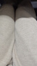 每時(shí)休閑褲女秋冬加絨加厚寬松直筒女褲闊腿褲子女裝新款8317H麥2XL 曬單實(shí)拍圖