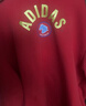 阿迪達斯（adidas）童裝26春新年款兒童連帽紅色衛衣男女中大童運動(dòng)針織套頭衫KG5929 曬單實(shí)拍圖