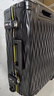 莎米特20英寸鋁鎂合金行李箱全金屬商務(wù)高端旅行箱抗壓靜音輪拉桿箱黑色 曬單實(shí)拍圖