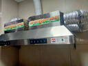 志高（CHIGO）商用油煙機大功率抽油煙機餐飲廚房飯店不銹鋼大吸力農村柴火土灶排油煙機罩 CXW-S12002S 曬單實(shí)拍圖
