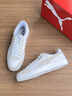 彪馬（PUMA）經(jīng)典復古透氣小白鞋男女冬季休閑板鞋運動(dòng)鞋COURT 371931 白-水泥灰-03 41 曬單實(shí)拍圖