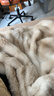 無(wú)印良品加厚雙層毛毯 兔毛絨牛奶絨冬季蓋毯空調毯子蓋被 150*200cm 曬單實(shí)拍圖