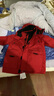鴨鴨（YAYA）羽絨服男女同款2025冬季新款連帽寬松大碼休閑保暖工裝毛領(lǐng)外套 紅色 L (175) 推薦拍小一碼 曬單實(shí)拍圖
