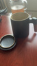 京東京造茶杯便攜式黑陶茶泡茶壺茶杯功夫茶具辦公杯隨身茶壺容量400ml 曬單實(shí)拍圖