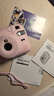 富士（FUJIFILM）instax  mini12 一次成像 立拍立得相機 mini12 淺櫻粉 套餐二（官方標配+白邊相紙20張） 曬單實(shí)拍圖