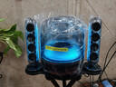 哈曼卡頓（Harman/Kardon）Soundsticks 5水晶5代無(wú)線(xiàn)藍牙桌面音響氛圍燈光家用電腦電視音箱 玄光色 曬單實(shí)拍圖