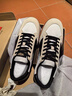 馬登箭頭德訓鞋子男夏秋透氣平底休閑板鞋復古阿甘小白鞋網(wǎng)面運動(dòng)鞋 米白色 43 男碼-偏大一碼 曬單實(shí)拍圖