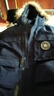 MUCILAGEKNOW情侶極寒中長(cháng)款羽絨服男女大毛領(lǐng)潮流鵝保暖外套男戶(hù)外工裝派克服 藏青色-男款 2XL （建議160-170斤） 曬單實(shí)拍圖