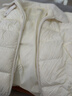 坦博爾輕薄羽絨服女短款翻領(lǐng)寬松舒適襯衫式女士外套330226D 淡奶黃165 曬單實(shí)拍圖