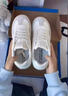 回力（Warrior）德訓鞋女鞋2026春季新款kt貓刺繡小白鞋校園風(fēng)可愛(ài)休閑鞋軟底板鞋 米淺青 37 曬單實(shí)拍圖
