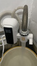 奧克斯（AUX）電熱水龍頭熱水器免安裝即熱速熱接駁款廚衛兩用加熱水龍頭 【免安裝】雪山白+漏保+送萬(wàn)向噴頭 曬單實(shí)拍圖
