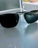 CAPONI高清玻璃墨鏡開(kāi)車(chē)駕駛專(zhuān)用男偏光太陽(yáng)鏡防紫外線(xiàn)防強光眼鏡28964 曜影槍-耐磨玻璃片【白天專(zhuān)用】 曬單實(shí)拍圖