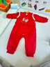 巴拉巴拉童裝嬰兒連體衣寶寶拜年服爬服哈衣2025新款冬裝包屁衣喜慶萌趣 曬單實(shí)拍圖