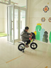 貝趣兒童自行車(chē)2-3-6歲幼兒小孩二合一騎行車(chē)大童男女孩帶輔助輪單車(chē) 12寸 【三合一】適合身高90-115cm 4歲5歲腳踏車(chē)生日禮物 曬單實(shí)拍圖