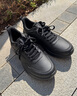 安踏官方旗艦男鞋運動(dòng)鞋男春夏新款網(wǎng)面透氣軟底跑鞋皮面防水鞋子男 （店長(cháng)推薦春季新品男鞋）全黑色 42 曬單實(shí)拍圖