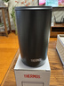 膳魔師（THERMOS）保溫杯415毫升咖啡杯男女士情侶學(xué)生簡(jiǎn)約便攜水杯子 TCDP-400 BK 曬單實(shí)拍圖