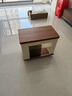 全友家居現代簡(jiǎn)約風(fēng)可折疊茶幾小戶(hù)型家用沙發(fā)邊柜收納儲物家具矮柜 胡桃色 | 可折疊展開(kāi) | 移動(dòng)邊幾 帶萬(wàn)向輪+多區儲物 曬單實(shí)拍圖