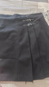 蓉月閣黑色毛呢半身裙女2024年秋冬韓版高腰百褶裙顯瘦百搭a字包臀短裙 黑色【內帶安全褲】 2XL 建議【135-150斤】 曬單實(shí)拍圖