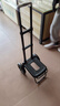 易牌 手拉車(chē)折疊大輪行李車(chē)拉桿車(chē)爬樓車(chē)行李小推車(chē)搬運拖車(chē)搬家神器 防扎實(shí)心大輪手拉車(chē)配袋 曬單實(shí)拍圖