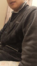 南極人男士睡衣男秋冬加絨加厚開(kāi)衫法蘭絨可外穿家居服套裝灰色3XL 曬單實(shí)拍圖