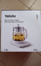 YALULU養生壺110v電壓出口多功能保溫全自動(dòng)恒溫電熱水壺 出國日本美國加拿大用煮茶燒水壺小家電 乳白色 1.8L +茶漏#110V美規版 曬單實(shí)拍圖