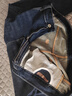 才子男士直筒牛仔褲25秋冬季新品丹寧面料時(shí)尚復古水洗長(cháng)褲簡(jiǎn)約時(shí)尚 曬單實(shí)拍圖