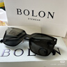 BOLON暴龍眼鏡林一同款墨鏡男款方框太陽(yáng)鏡女偏光鏡女神節禮物BL3203 【明星同款】C10 亮黑色-偏光 曬單實(shí)拍圖