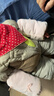 jnby by JNBY新款江南布衣短款羽絨服O型寬松長(cháng)袖25冬男女童嬰兒YP0C10580 261/灰卡其 100 cm 充絨量55g 曬單實(shí)拍圖
