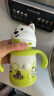 babycare西高地保溫杯學(xué)飲兒童寶寶學(xué)生上學(xué)水壺吸管直飲杯外出6月+-小青 曬單實(shí)拍圖