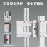 星凱仕電視機支架可移動(dòng)落地旋轉推車(chē)顯示器直播投屏會(huì )議通用電視掛架適用于酷開(kāi)創(chuàng  )維JAV海信TCL等架子 黑【32-60英寸】橫屏或豎屏安裝無(wú)旋轉 家商兩用 曬單實(shí)拍圖