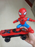 抖音同款蜘蛛俠特技兒童玩具翻滾電動(dòng)滑板車(chē)兒童男孩寶寶小孩玩具 蜘蛛俠滑板 曬單實(shí)拍圖