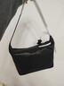 裘真38節禮物【明星推薦】經(jīng)典hobo包植鞣牛皮腋下通勤休閑餃子女包 黑色-大號（羊皮） 小包/大包 曬單實(shí)拍圖