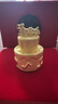 六福珠寶足金樂(lè )響蛋糕硬金工藝立體黃金擺件送禮 計價(jià) L11TBGA0003 10.13克(含工費1378元) 曬單實(shí)拍圖
